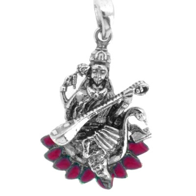 Navratna Ma Saraswati Pendant - Your Fortune